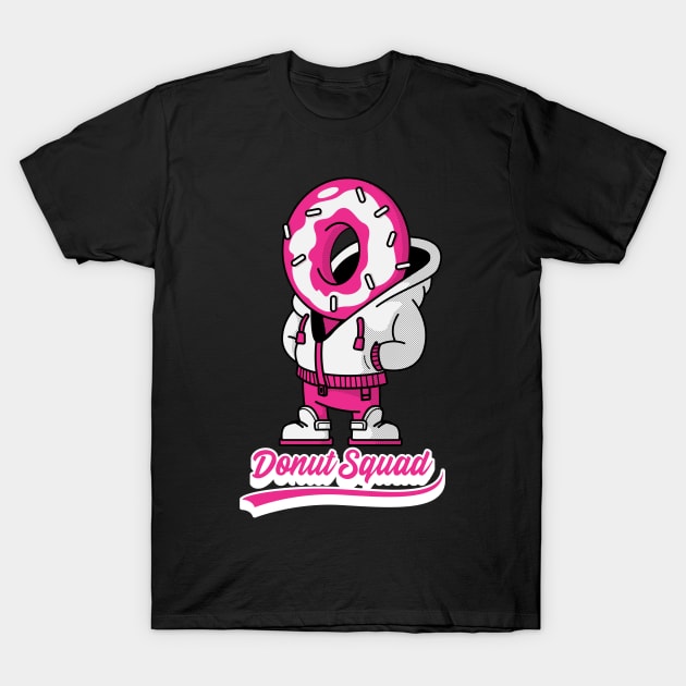 Donut Squad Shirt | Funny Donut Shirts Donut Lover Gift T-Shirt by LittleBoxOfLyrics